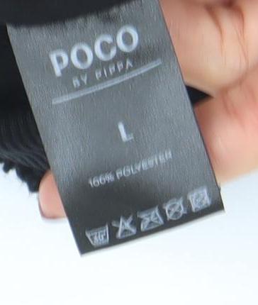Womens UK Size L POCO by Pippa Black Pullover Sweatshirt