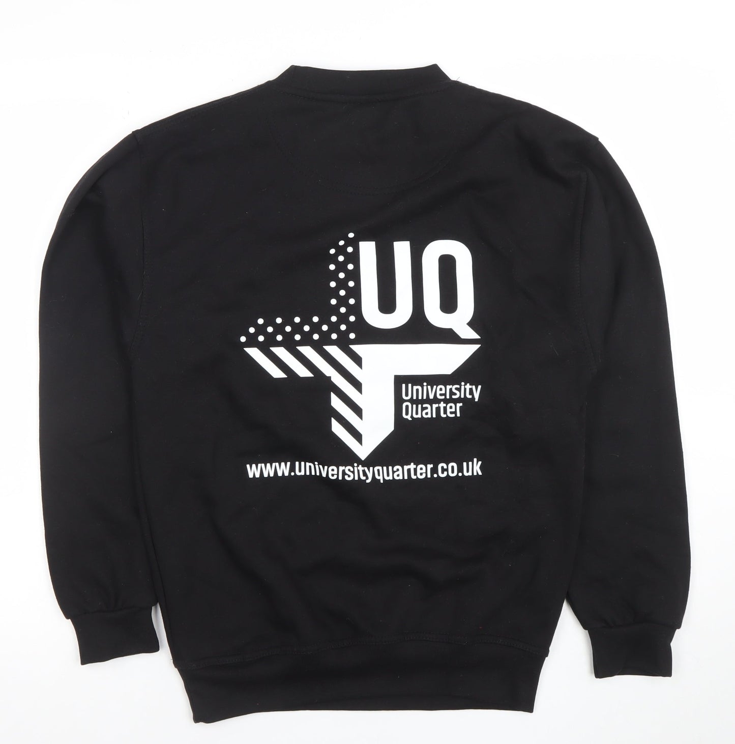 Mens UK Size S UCC Ultimate Clothing Collection Black Pullover Sweatshirt