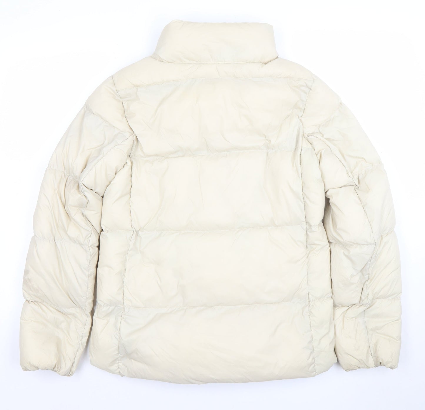 Womens UK Size 8 Marks and Spencer Beige Puffer Jacket