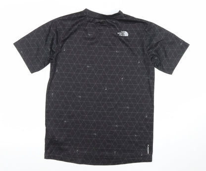 The North Face Boys Black 14 Years Short Sleeve Pullover T-Shirt