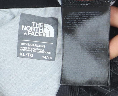 The North Face Boys Black 14 Years Short Sleeve Pullover T-Shirt
