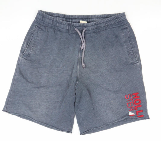 Mens UK Size S Hollister Regular Fit Sweat Shorts
