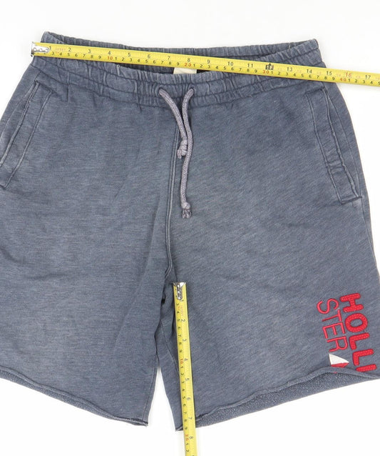 Mens UK Size S Hollister Regular Fit Sweat Shorts