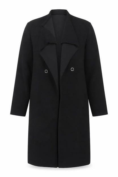 Womens UK Size 6 Boohoo Black Basic Jacket