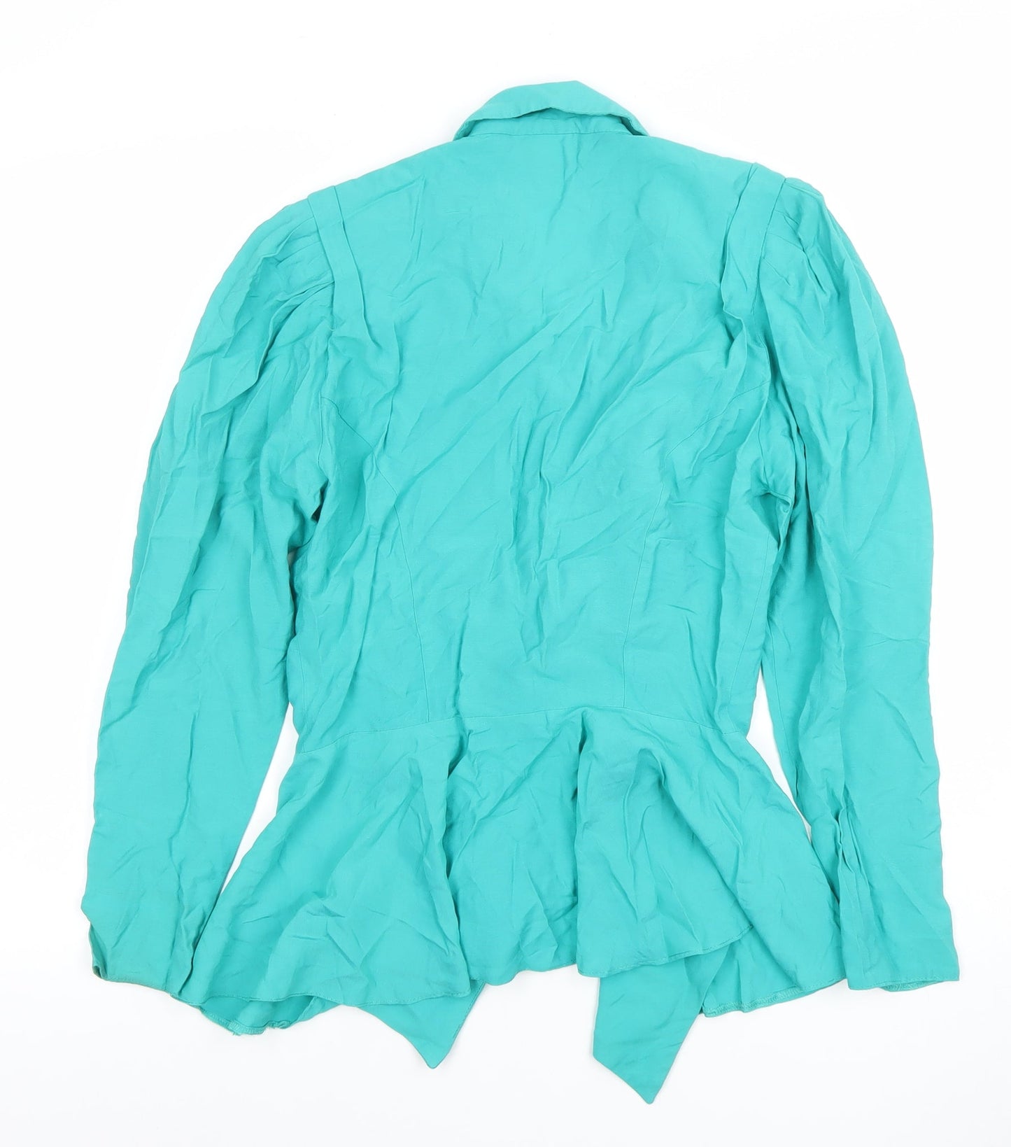 Womens UK Size 12 Firm London Regular Green Blazer