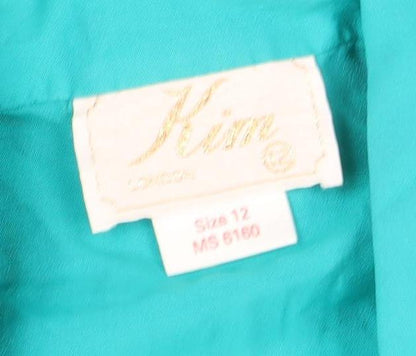 Womens UK Size 12 Firm London Regular Green Blazer