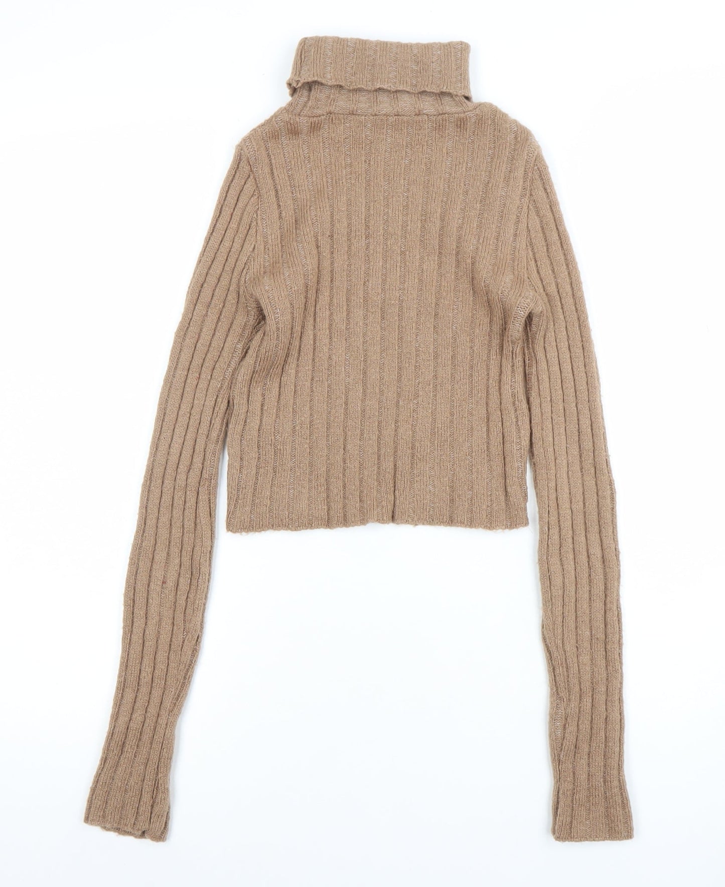 Womens UK Size S Staring at Stars Beige Pullover Jumper
