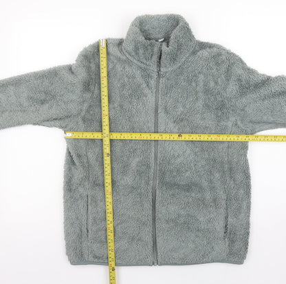 Womens UK Size M Uniqlo Grey Basic Jacket