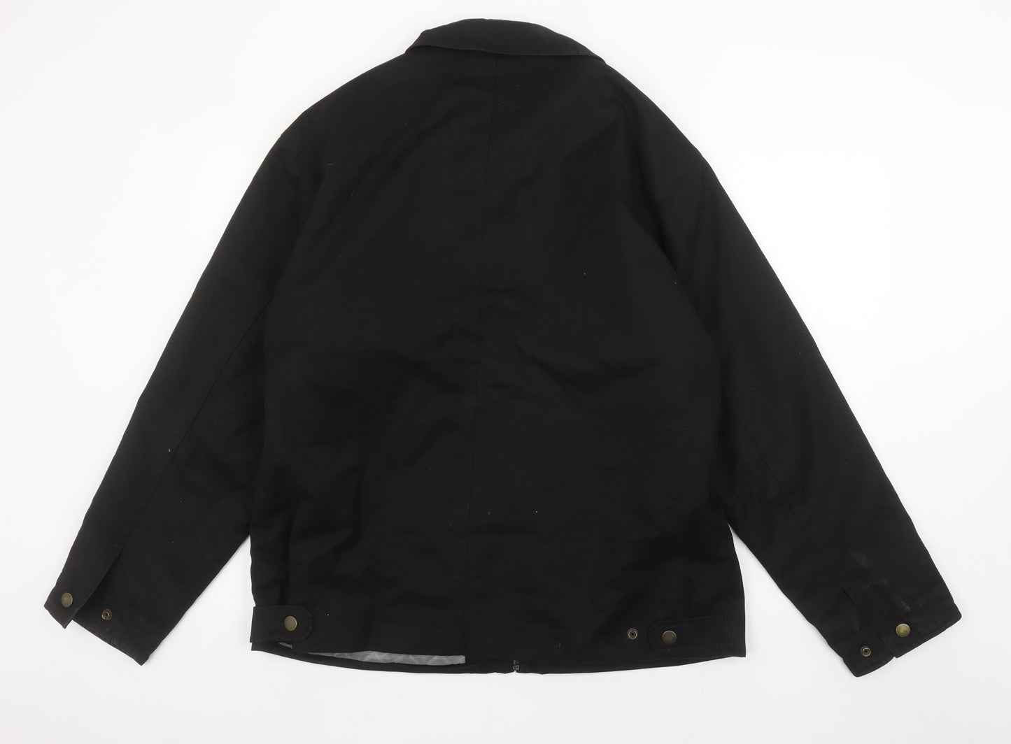 Mens UK Size L BHS Black Basic Jacket