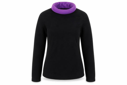 Womens UK Size S DECATHLON Black Pullover Sweatshirt