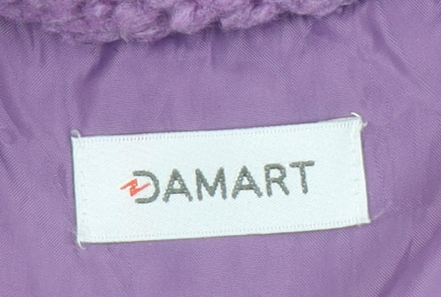 Womens UK Size 14 Damart Purple Basic Jacket