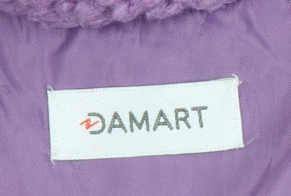 Womens UK Size 14 Damart Purple Basic Jacket