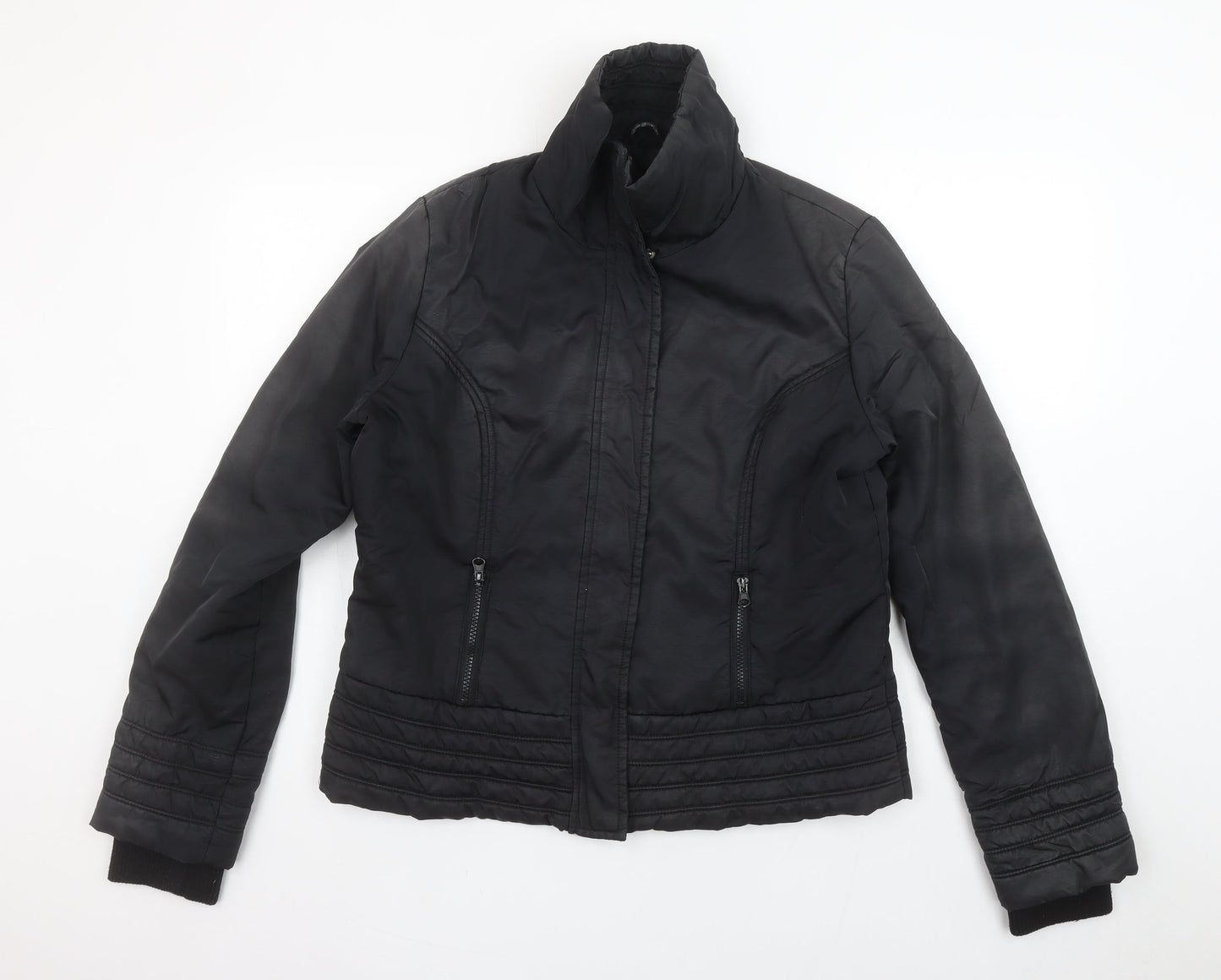 Womens UK Size 16 Select Black Puffer Jacket