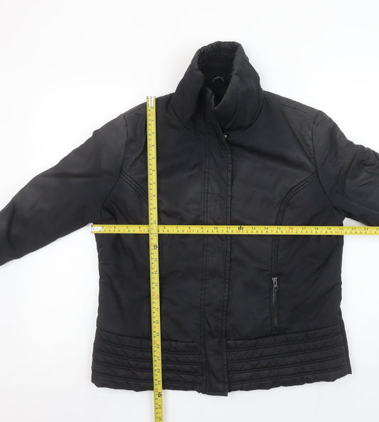 Womens UK Size 16 Select Black Puffer Jacket