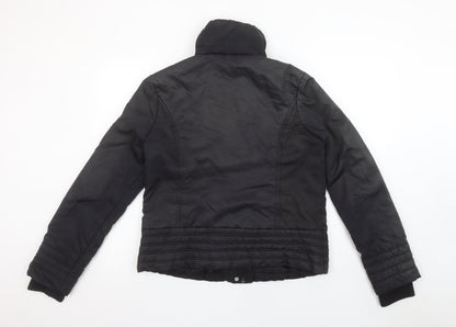 Womens UK Size 16 Select Black Puffer Jacket