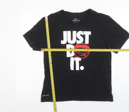 Mens UK Size S Nike Black  T-Shirt