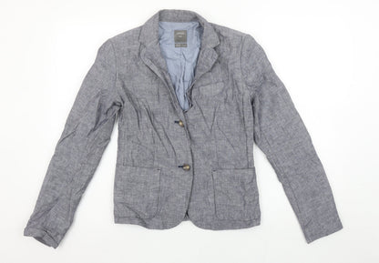 Womens UK Size 8 Gap Regular Grey Blazer