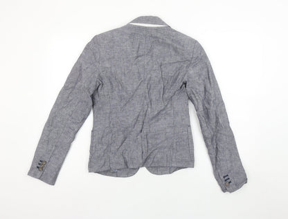 Womens UK Size 8 Gap Regular Grey Blazer