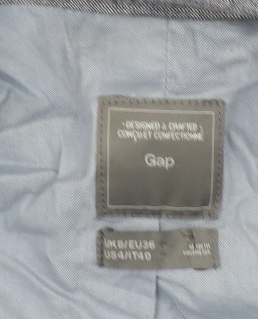 Womens UK Size 8 Gap Regular Grey Blazer
