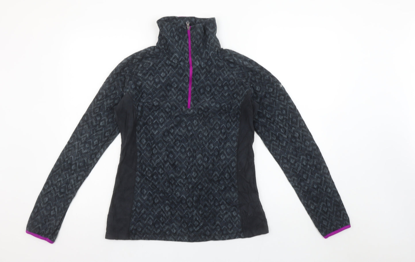 Womens UK Size M Columbia Black Pullover Sweatshirt