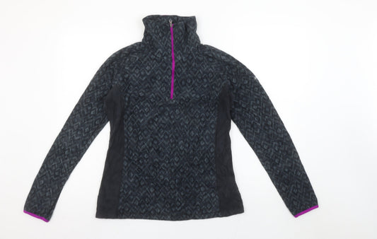 Womens UK Size M Columbia Black Pullover Sweatshirt
