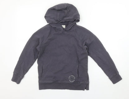 Boys UK Size 9 Years John Lewis & Partners Grey Pullover Hoodie