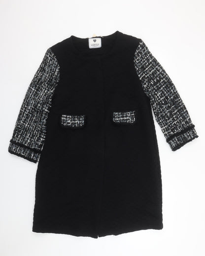 Womens UK Size XL Luckylu Black Overcoat