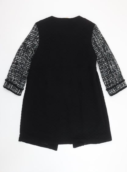 Womens UK Size XL Luckylu Black Overcoat