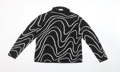 Womens UK Size L Jacqueline de Yong Black Pullover Jumper