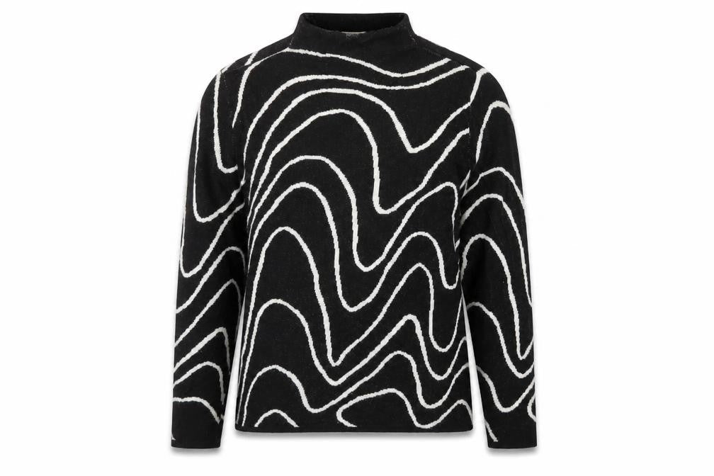 Womens UK Size L Jacqueline de Yong Black Pullover Jumper