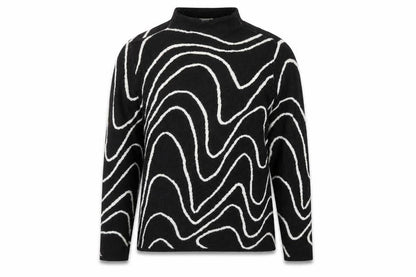 Womens UK Size L Jacqueline de Yong Black Pullover Jumper