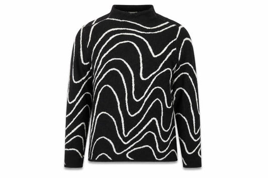 Womens UK Size L Jacqueline de Yong Black Pullover Jumper