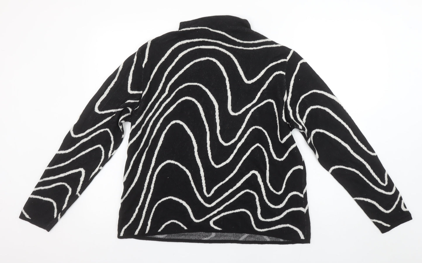 Womens UK Size L Jacqueline de Yong Black Pullover Jumper