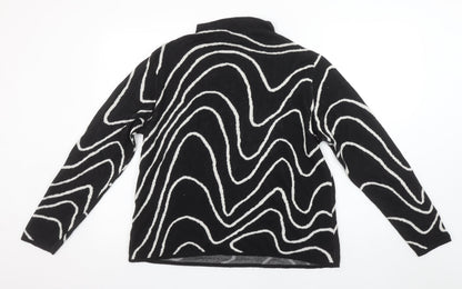 Womens UK Size L Jacqueline de Yong Black Pullover Jumper
