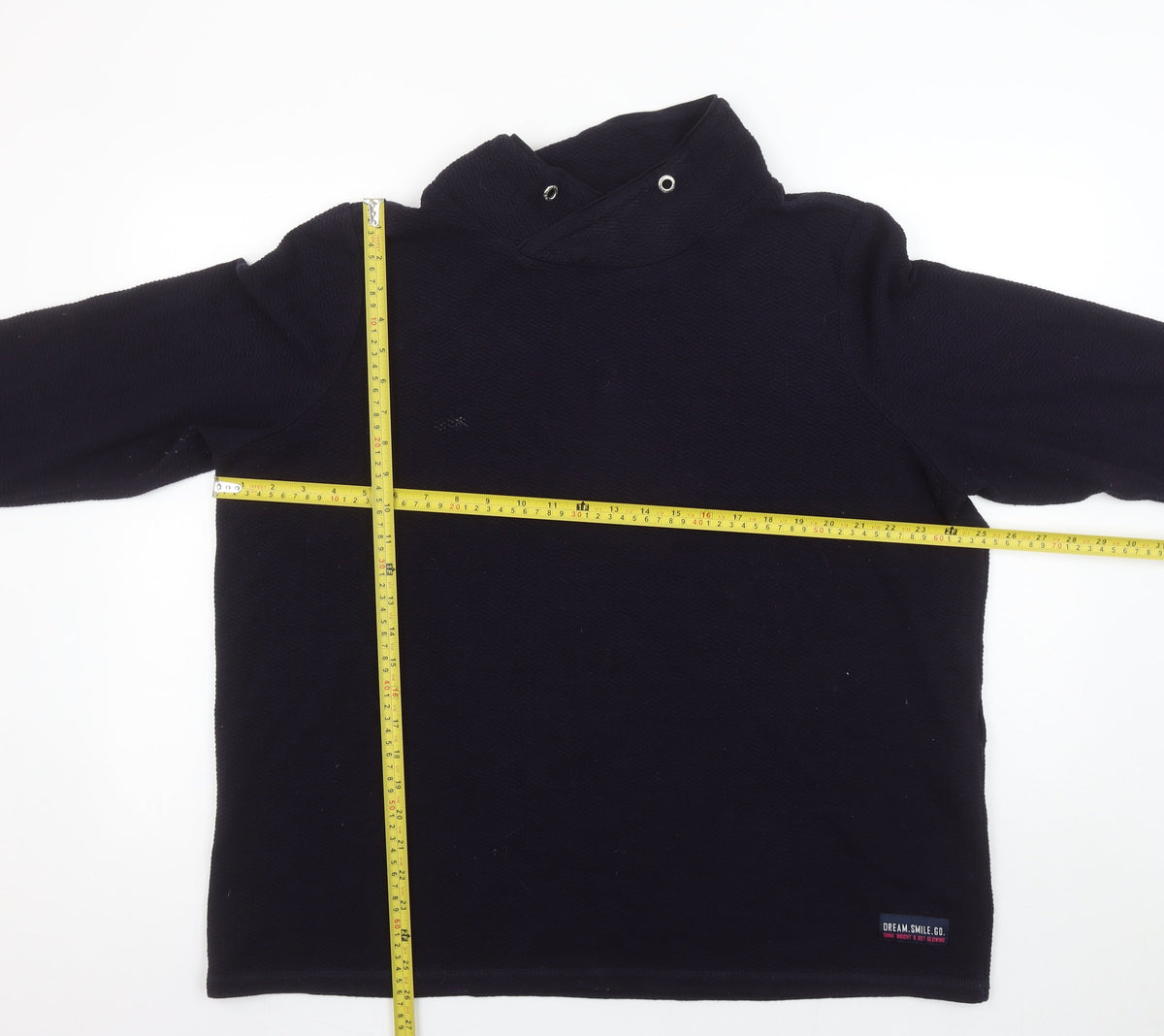Unisex Adults UK Size L Cecil Black Pullover Sweatshirt