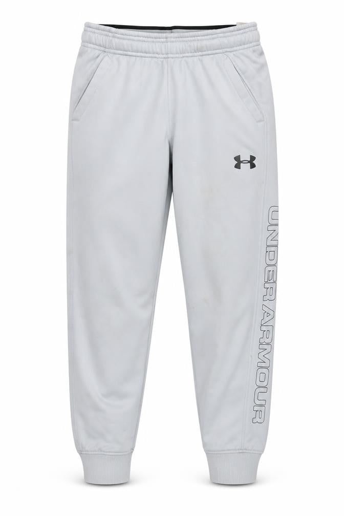 Boys UK Size M Under armour Regular Fit Jogger Grey Trousers