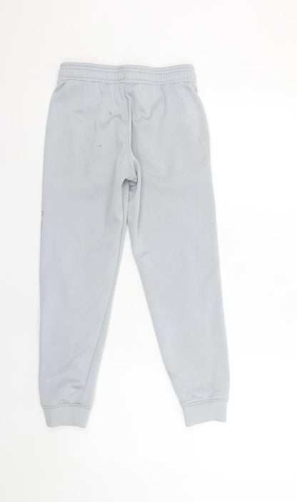 Boys UK Size M Under armour Regular Fit Jogger Grey Trousers