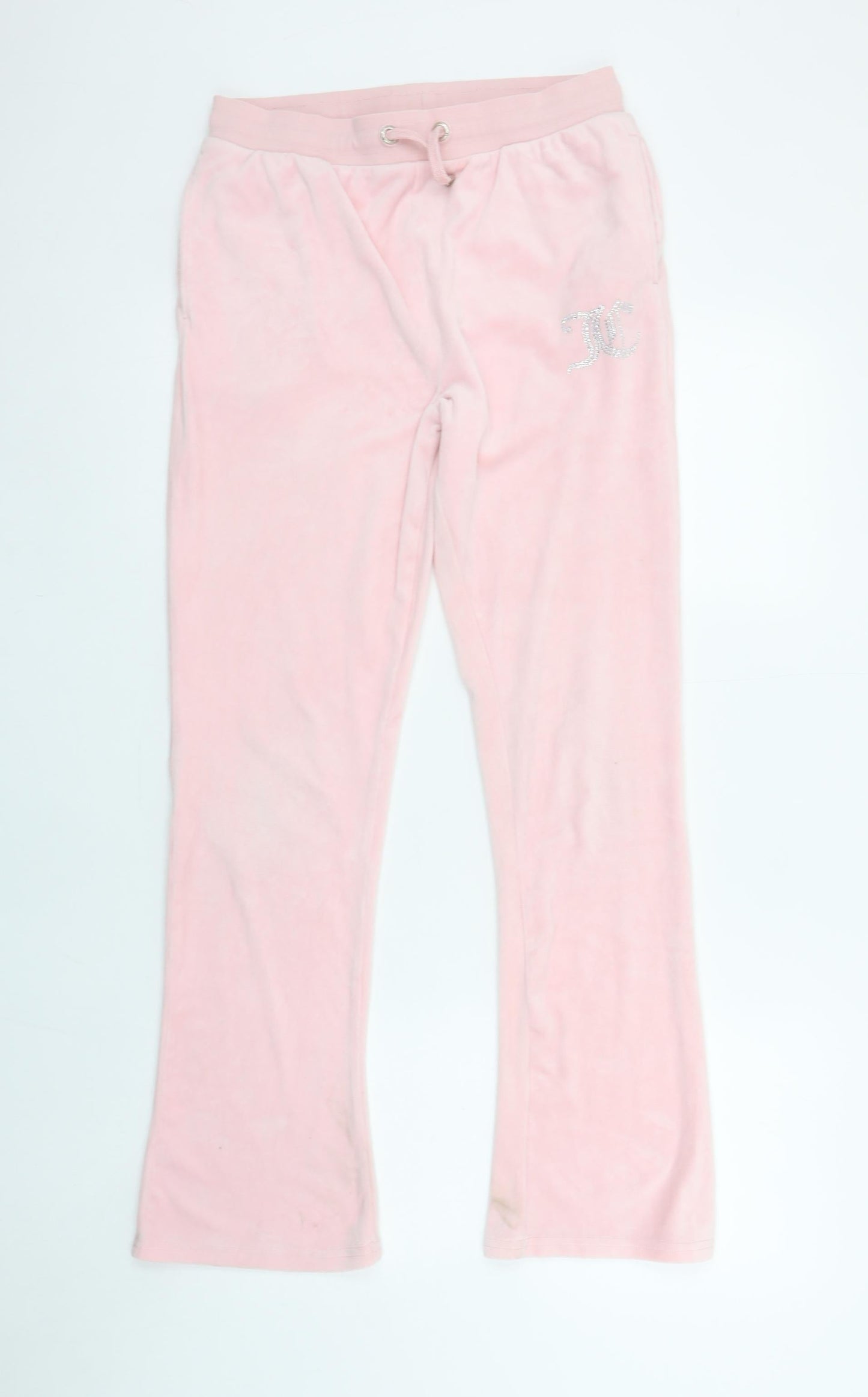 Girls UK Size 12-13 Years Juicy Couture Regular Fit Jogger Pink Trousers