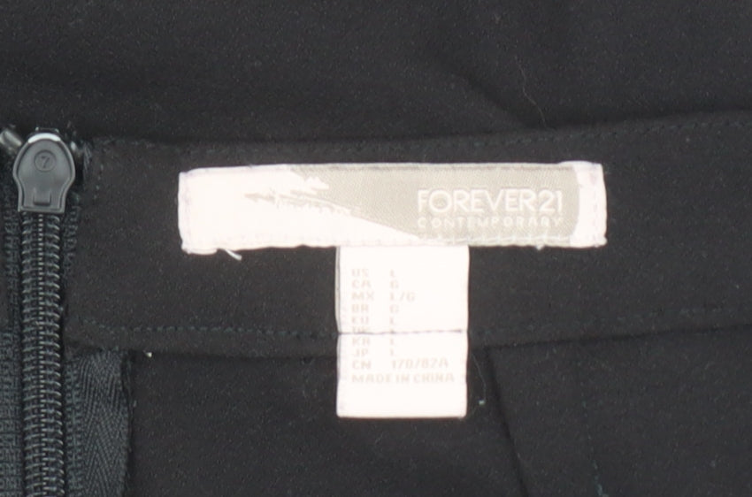 Womens UK Size 12 FOREVER 21 Straight & Pencil Jersey Skirt