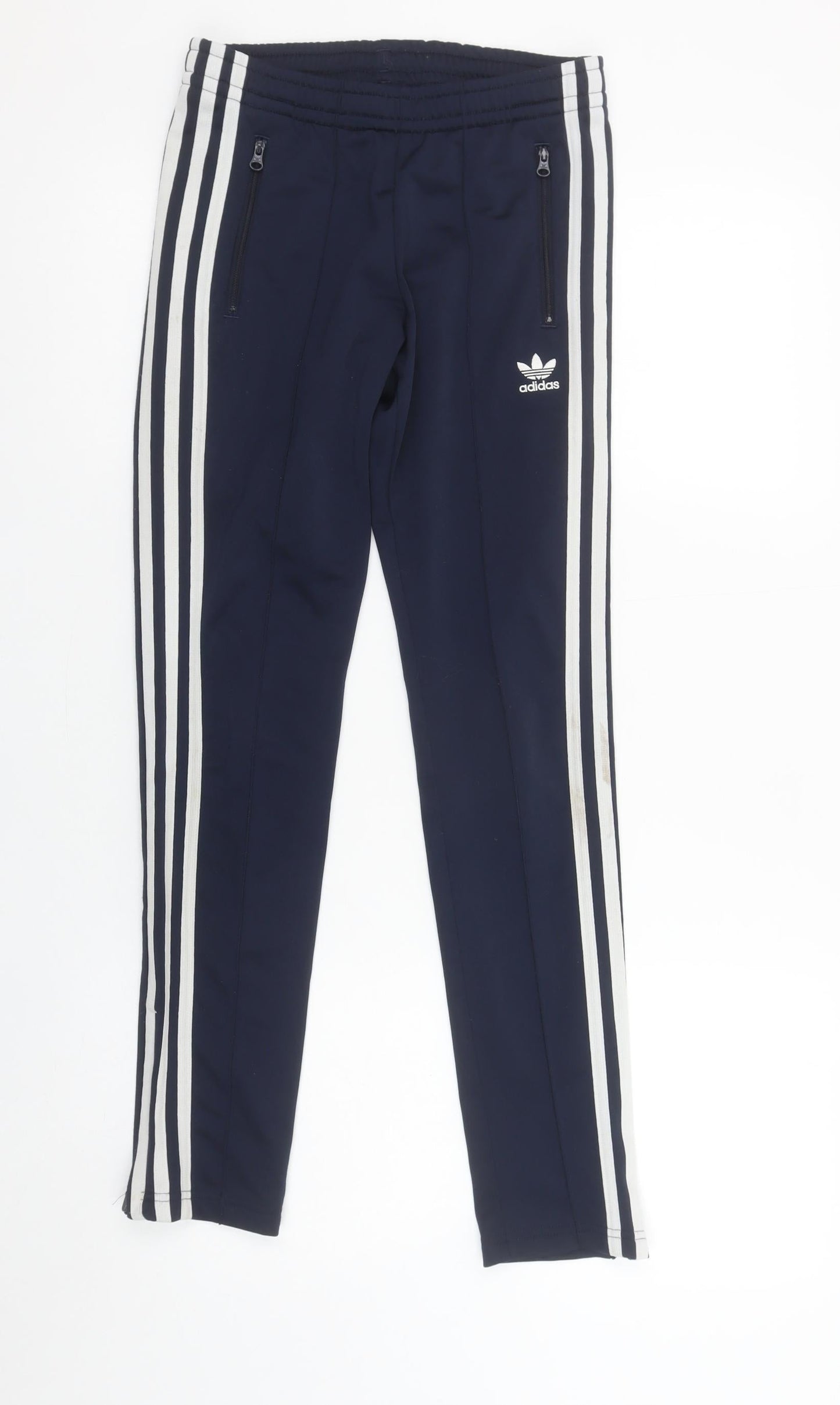 Boys UK Size 11-12 Years adidas Regular Fit Jogger Blue Trousers