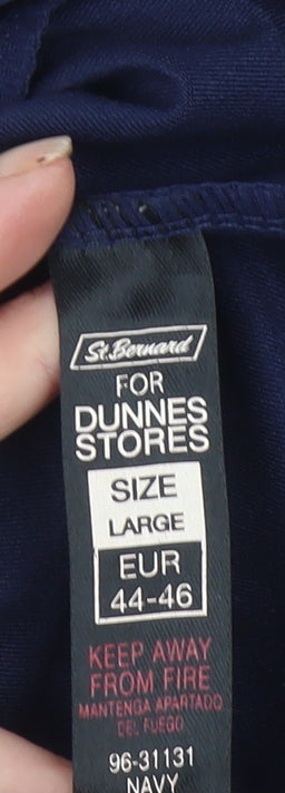 Womens UK Size L Dunnes Stores Blue Full Zip Hoodie