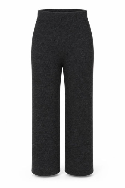 Womens UK Size M Pieces Regular Fit Casual Travel Grey Trousers