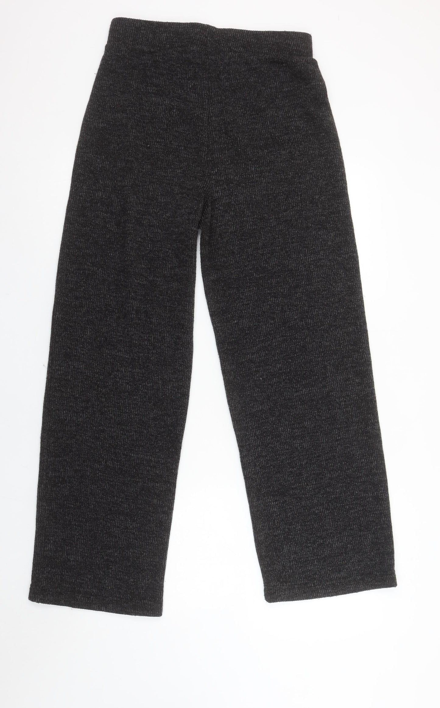 Womens UK Size M Pieces Regular Fit Casual Travel Grey Trousers
