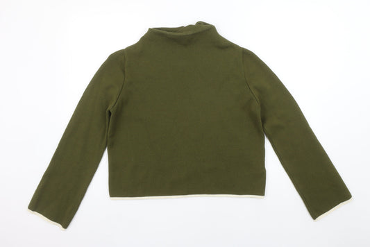 Womens UK Size 8 Topshop Green Pullover Jumper