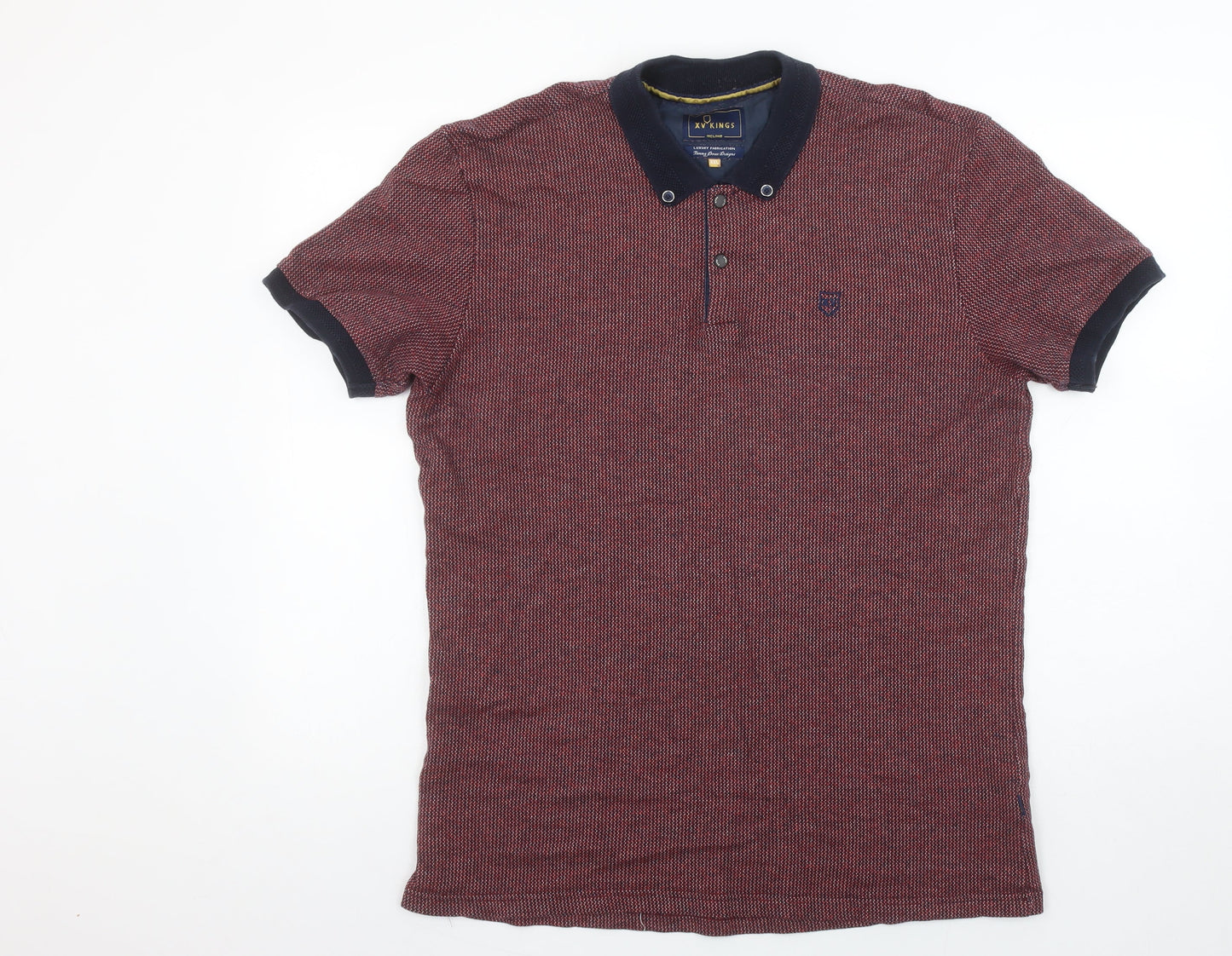 Mens UK Size 2XL XV Kings 100% Cotton Polo Shirt