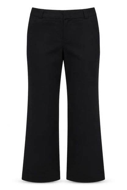 Womens UK Size 12 Dorothy Perkins Regular Fit Dress Pants Black Trousers