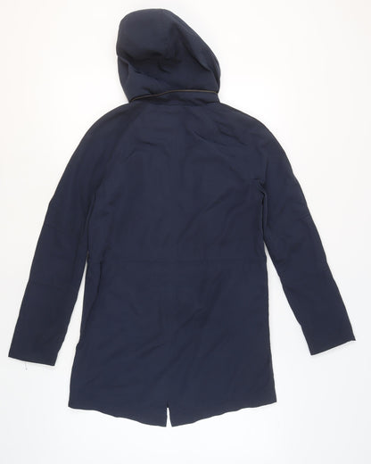 Womens UK Size 6 White Stuff Blue Parka Coat