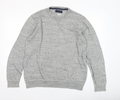 Mens UK Size XL JACK & JONES Grey Pullover Jumper
