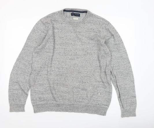 Mens UK Size XL JACK & JONES Grey Pullover Jumper