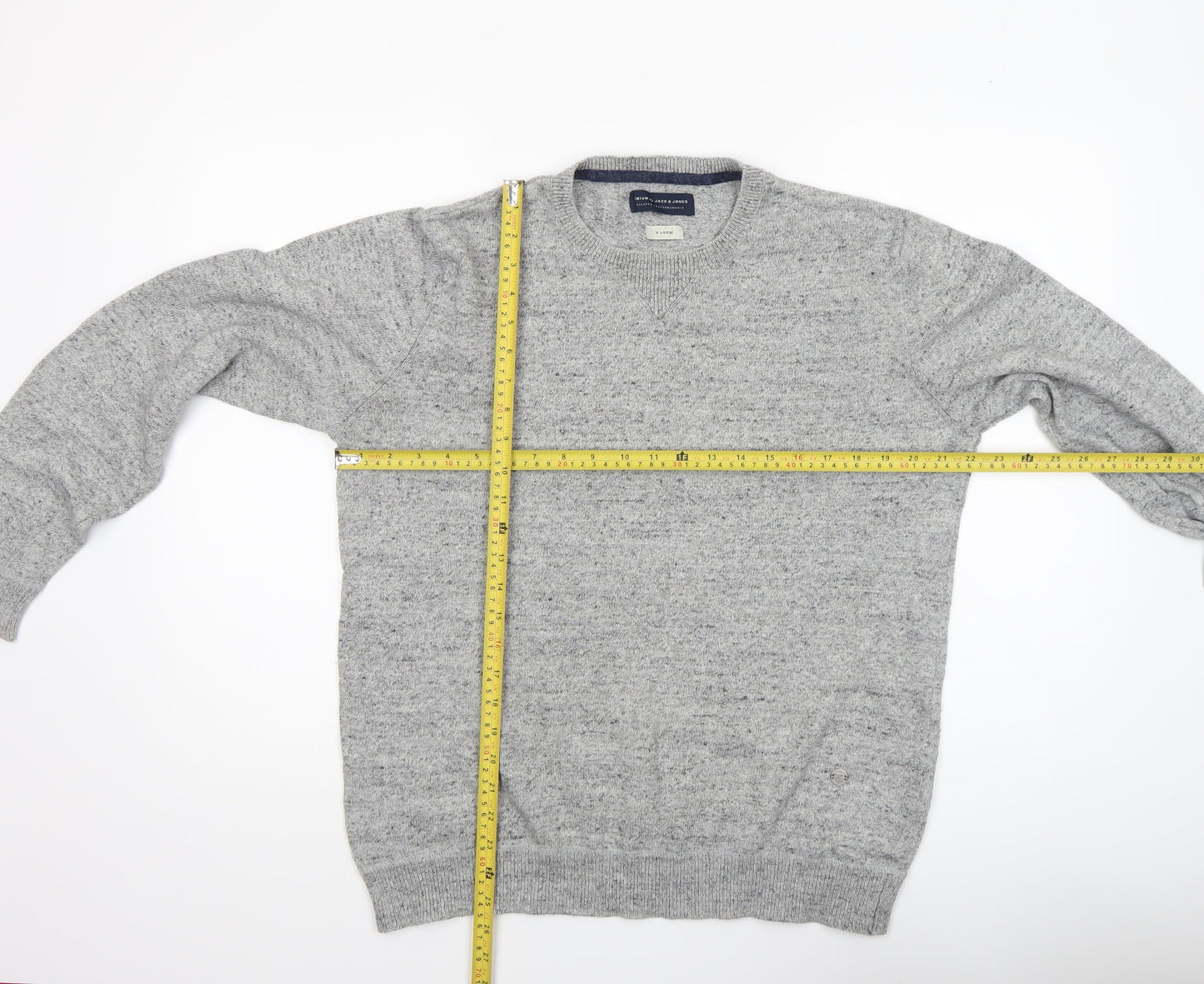 Mens UK Size XL JACK & JONES Grey Pullover Jumper